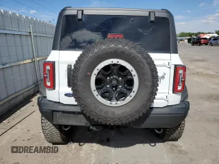 2022 Ford Bronco with VIN 1FMEE5DP4NLB30750, listed as a Copart auction lot 68244093 with 17,443 mi miles. Bid and sale history available at carsss.com. Image 6.