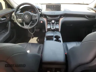 2021 Acura TLX Technology with VIN 19UUB5F49MA002169, listed as a Copart auction lot 57046525 with 60,256 mi miles and Salvage title. Bid and sale history available at DreamBid. Image 8.