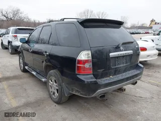 2005 Acura MDX Touring with VIN 2HNYD186X5H524999, listed as a IAAI auction lot 41506033 with 252,064 mi miles. Bid and sale history available at carsss.com. Image 3.
