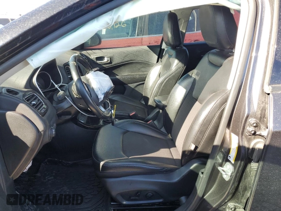 2020 Jeep Compass Latitude with VIN 3C4NJCBB3LT129392, listed as a Copart auction lot 46536425 with 86,197 mi miles and Salvage Title. Bid and sale history available at carsss.com. Image 7.