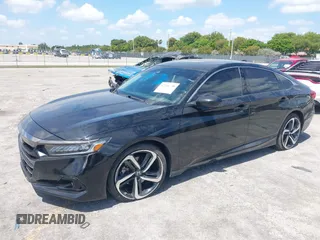 2022 Honda Accord Sport SE with VIN 1HGCV1F42NA034507, listed as a IAAI auction lot 42146558 with 35,673 mi miles and . Bid and sale history available at DreamBid. Image 21.