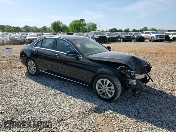 2019 Mercedes-Benz C 300 with VIN 55SWF8DBXKU294402, listed as a Copart auction lot 52570985 with 51,995 mi miles and Salvage Title. Bid and sale history available at DreamBid. Image 10.