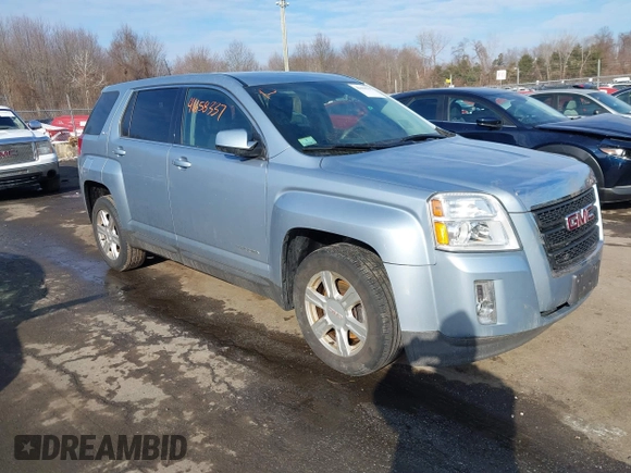 2014 GMC Terrain SLE with VIN 2GKFLVEKXE6194564, listed as a IAAI auction lot 41658337 with 109,773 mi miles and . Bid and sale history available at DreamBid. Image 1.