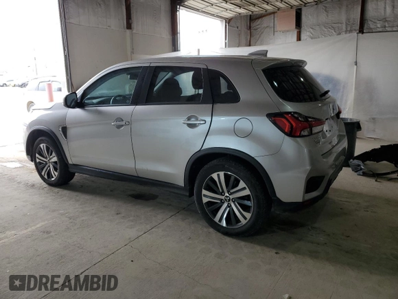 2021 Mitsubishi Outlander SE with VIN JA4APVAUXMU025835, listed as a Copart auction lot 50597345 with 86,866 mi miles and Salvage title. Bid and sale history available at DreamBid. Image 2.