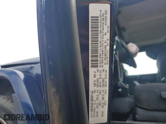 2013 Jeep Wrangler Sahara z VIN 1C4AJWBG4DL504800, wystawiony jako Copart lot #60504575 z przebiegiem 166 687 mil mil oraz Szkoda całkowita • Salvage title. Historia ofert i sprzedaży dostępna na DreamBid. Obrazek 13.