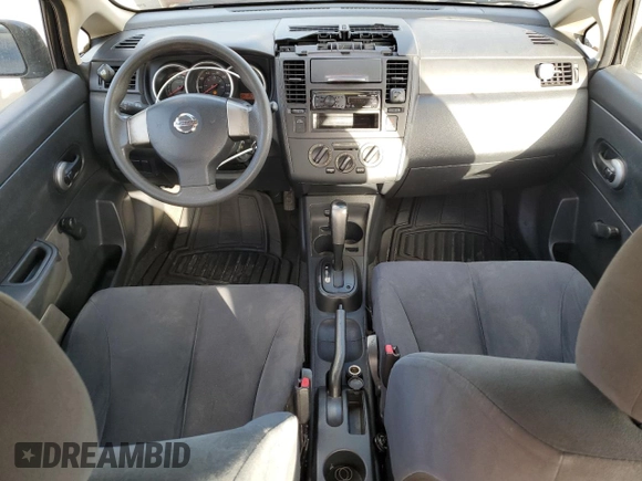 2010 Nissan Versa 1.6 with VIN 3N1CC1AP0AL366599, listed as a Copart auction lot 44592695 with 184,527 mi miles and Salvage Title. Bid and sale history available at carsss.com. Image 8.