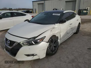 2018 Nissan Maxima S with VIN 1N4AA6AP0JC364795, listed as a Copart auction lot 49696645 with 92,408 mi miles and Salvage Title. Bid and sale history available at DreamBid. Image 1.