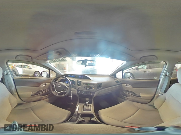 2012 Honda Civic EX with VIN 19XFB2F89CE029795, listed as a Copart auction lot 55648145 with 131,769 mi miles and Non Repairable. Bid and sale history available at DreamBid. Image 14.