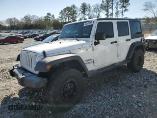 2017 Jeep Wrangler Unlimited Sport with VIN 1C4BJWDG5HL502139, listed as a Copart auction lot 48247365 with 70,336 mi miles and Salvage Title. Bid and sale history available at carsss.com. Image 1.