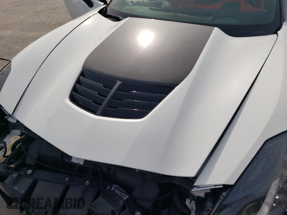 2016 Chevrolet Corvette Z06 2LZ with VIN 1G1YS2D67G5612192, listed as a Copart auction lot 83853334 with 33,808 mi miles and Salvage title. Bid and sale history available at DreamBid. Image 13.