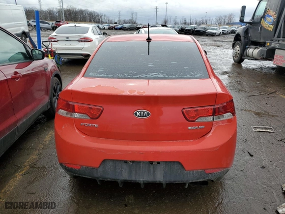 2011 Kia Forte Koup SX with VIN KNAFW6A35B5367502, listed as a Copart auction lot 47939005 with 141237 miles and Clean Title. Bid and sale history available at carsss.com. Image 6.