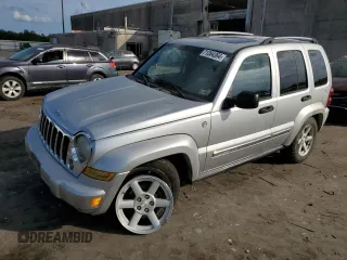 2007 Jeep Liberty Limited with VIN 1J4GL58KX7W526288, listed as a Copart auction lot 71364364 with 52,341 mi miles and Salvage Title. Bid and sale history available at DreamBid. Image 1.