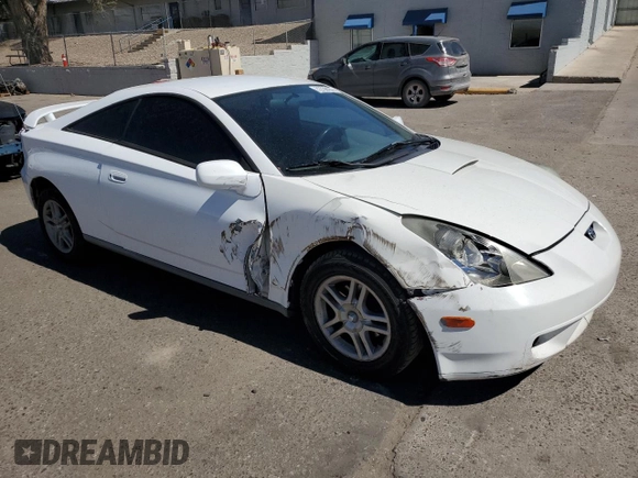 2001 Toyota Celica GT with VIN JTDDR32T410103293, listed as a Copart auction lot 72738184 with 199,340 mi miles and Salvage Title. Bid and sale history available at carsss.com. Image 4.