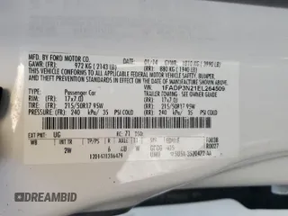 2014 Ford Focus Titanium with VIN 1FADP3N21EL264509, listed as a Copart auction lot 59544475 with 154,142 mi miles and Clean title. Bid and sale history available at DreamBid. Image 12.