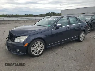 2009 Mercedes-Benz C-Class 3.0L Sport with VIN WDDGF81X49F236898, listed as a Copart auction lot 53318825 with 124,176 mi miles and Salvage Title. Bid and sale history available at carsss.com. Image 1.