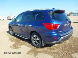 2019 Nissan Pathfinder SV z VIN 5N1DR2MN5KC651971, wystawiony jako IAAI lot #41997367 z przebiegiem 84 439 mil mil oraz . Historia ofert i sprzedaży dostępna na DreamBid. Obrazek 3.