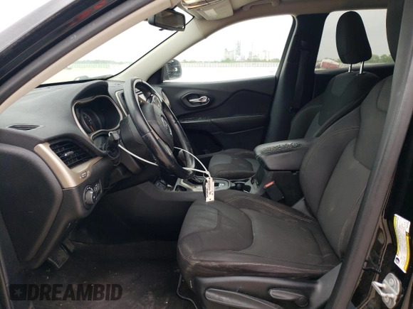 2017 Jeep Cherokee Latitude with VIN 1C4PJLCB6HW516284, listed as a Copart auction lot 51610205 with 171,081 mi miles and Salvage Title. Bid and sale history available at carsss.com. Image 7.