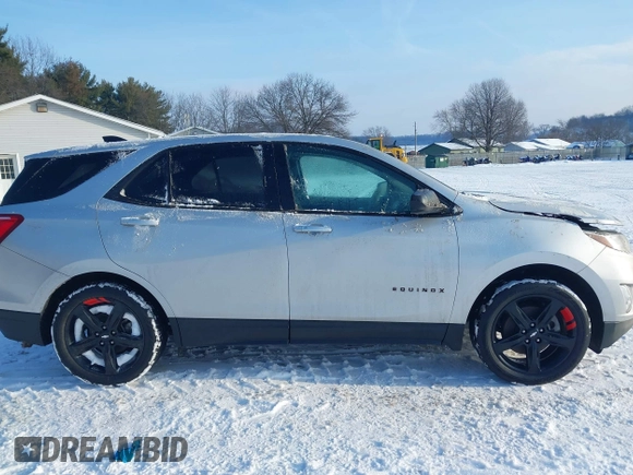 2020 Chevrolet Equinox LT with VIN 2GNAXLEX0L6119774, listed as a IAAI auction lot 41356182 with 75,740 mi miles. Bid and sale history available at carsss.com. Image 14.