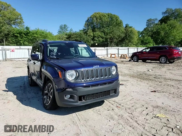 2018 Jeep Renegade Latitude z VIN ZACCJBBB5JPJ45726, wystawiony jako Copart lot #55466295 z przebiegiem 127 950 mil mil oraz Szkoda całkowita • Salvage title. Historia ofert i sprzedaży dostępna na DreamBid. Obrazek 14.