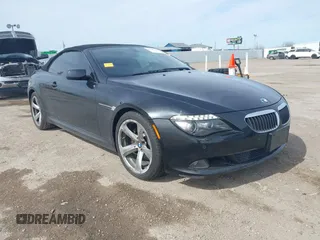 2008 BMW 6 Series 650i with VIN WBAEB53558CX58072, listed as a IAAI auction lot 41686130 with 93,722 mi miles. Bid and sale history available at carsss.com. Image 1.