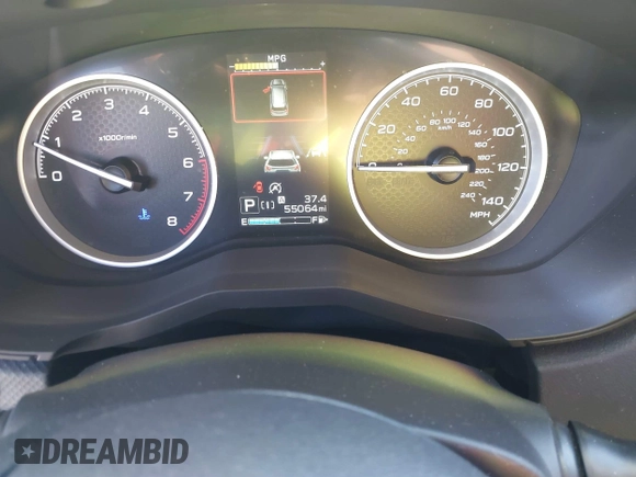2019 Subaru Forester Premium with VIN JF2SKAGC8KH584520, listed as a IAAI auction lot 41805460 with 55,064 mi miles. Bid and sale history available at carsss.com. Image 7.