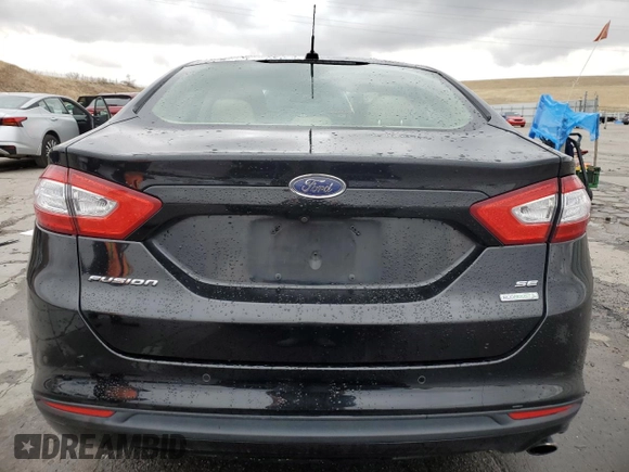 2016 Ford Fusion SE with VIN 3FA6P0HD0GR239643, listed as a Copart auction lot 46087614 with 93,760 mi miles. Bid and sale history available at carsss.com. Image 6.