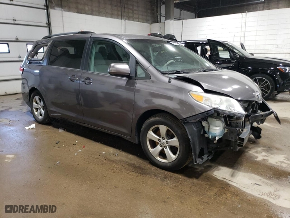 2013 Toyota Sienna LE AAS with VIN 5TDKK3DC1DS284055, listed as a Copart auction lot 50637615 with 177,950 mi miles and Salvage Title. Bid and sale history available at carsss.com. Image 4.