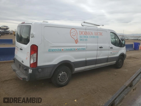 2015 Ford Transit with VIN 1FTNR2ZM3FKA12962, listed as a Copart auction lot 50038165 with 148,084 mi miles and Salvage Title. Bid and sale history available at DreamBid. Image 3.