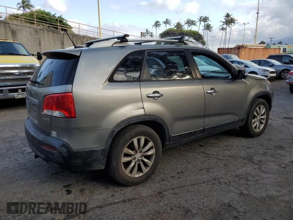 2011 Kia Sorento EX with VIN 5XYKU4A29BG022757, listed as a Copart auction lot 56563724 with 113,211 mi miles and Clean Title. Bid and sale history available at carsss.com. Image 3.