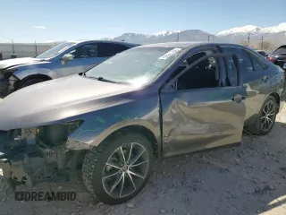 2015 Toyota Camry XLE with VIN 4T1BF1FK3FU034002, listed as a Copart auction lot 50217805 with 140,523 mi miles and Salvage Title. Bid and sale history available at carsss.com. Image 1.
