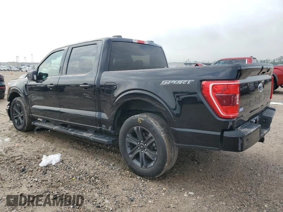 2023 Ford F-150 XL with VIN 1FTEW1C59PFC27499, listed as a Copart auction lot 54453255 with 58,554 mi miles and Salvage title. Bid and sale history available at DreamBid. Image 2.