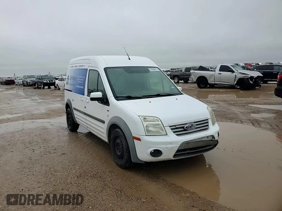 2012 Ford Transit Connect XLT with VIN NM0KS9BN6CT087323, listed as a Copart auction lot 55590515 with 156,465 mi miles and Salvage title. Bid and sale history available at DreamBid. Image 13.