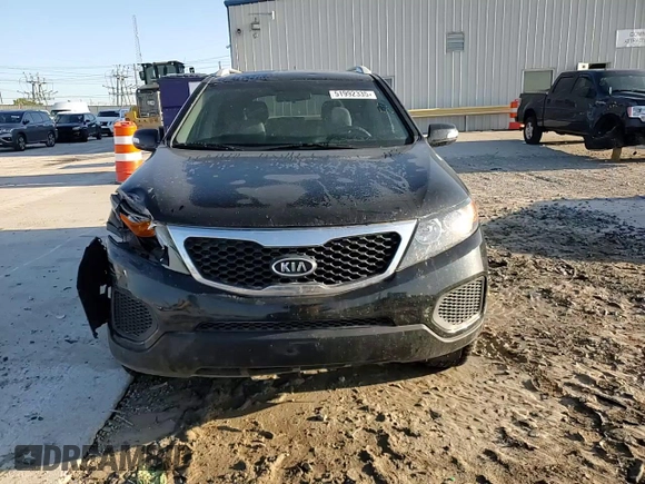 2011 Kia Sorento LX with VIN 5XYKT4A29BG069340, listed as a Copart auction lot 51992335 with 211,394 mi miles and Salvage Title. Bid and sale history available at carsss.com. Image 11.