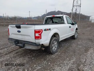 2019 Ford F-150 XL with VIN 1FTMF1EBXKKE23997, listed as a IAAI auction lot 41571221 with 53,964 mi miles and . Bid and sale history available at DreamBid. Image 4.