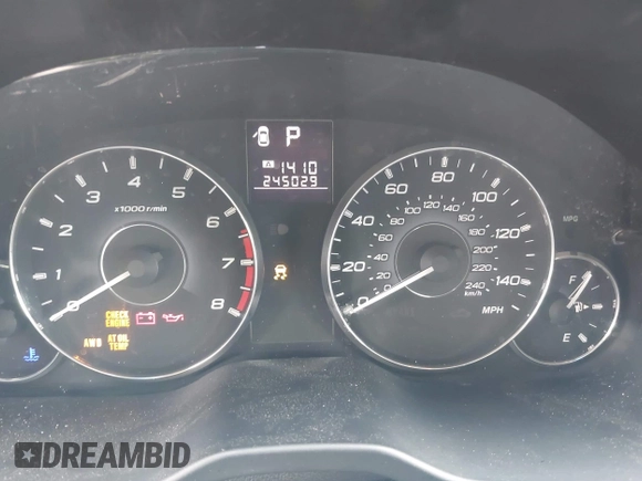 2012 Subaru Outback Limited with VIN 4S4BRCKC8C3264539, listed as a IAAI auction lot 42753704 with 245,029 mi miles and . Bid and sale history available at DreamBid. Image 7.