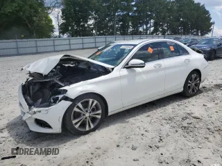 2016 Mercedes-Benz C 300 with VIN 55SWF4JB7GU169362, listed as a Copart auction lot 61295545 with 84,231 mi miles and Salvage title. Bid and sale history available at DreamBid. Image 1.