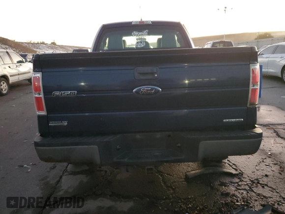 2011 Ford F-150 XL with VIN 1FTFX1EFXBKD12858, listed as a Copart auction lot 80333384 with 210,839 mi miles and Salvage title. Bid and sale history available at DreamBid. Image 6.