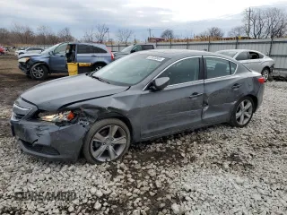 2014 Acura ILX with VIN 19VDE1F32EE013589, listed as a Copart auction lot 47033605 with 106,784 mi miles and Salvage Title. Bid and sale history available at carsss.com. Image 1.