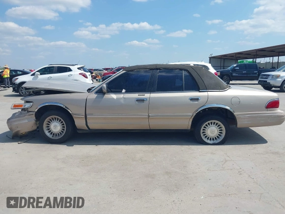 1997 Mercury Grand Marquis LS with VIN 2MELM75W3VX707138, listed as a IAAI auction lot 40055743 with 198,489 mi miles and . Bid and sale history available at DreamBid. Image 15.