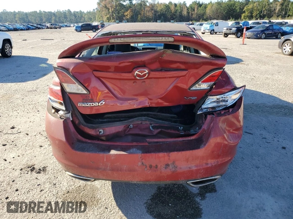 2011 Mazda 6 S Touring Plus with VIN 1YVHZ8CB5B5M01404, listed as a Copart auction lot 81613704 with 221,357 mi miles and Salvage Title. Bid and sale history available at DreamBid. Image 6.