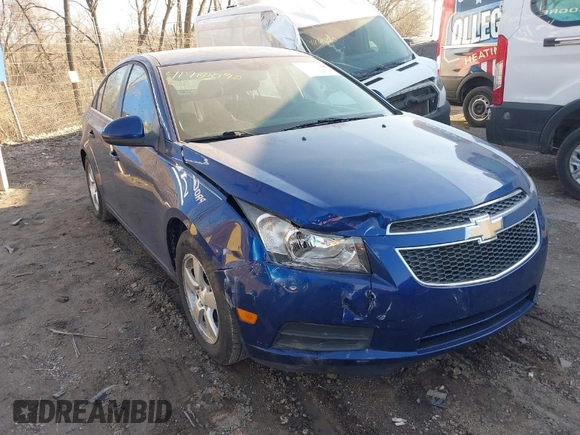2012 Chevrolet Cruze 1LT with VIN 1G1PF5SC1C7264298, listed as a IAAI auction lot 41780090 with 133,312 mi miles and . Bid and sale history available at DreamBid. Image 1.