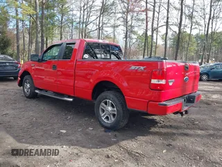 2008 Ford F-150 STX with VIN 1FTRX14W58KE95819, listed as a IAAI auction lot 41867180 with 161,070 mi miles. Bid and sale history available at carsss.com. Image 3.