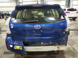 2012 Toyota Prius Two with VIN JTDZN3EU4C3167406, listed as a Copart auction lot 52955215 with 229,836 mi miles and Salvage Title. Bid and sale history available at DreamBid. Image 6.
