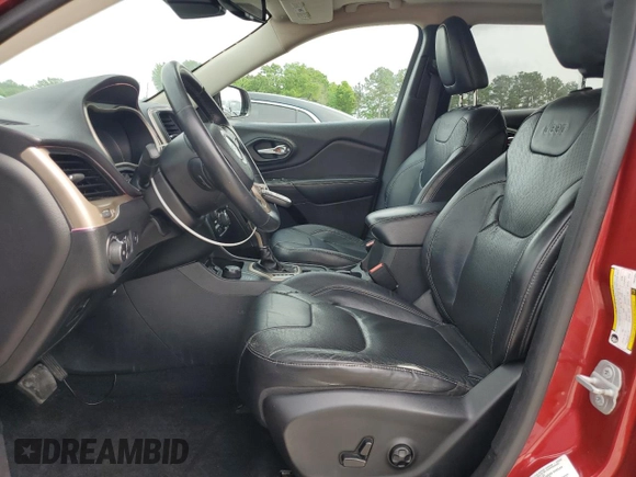 2014 Jeep Cherokee Limited with VIN 1C4PJMDS1EW278621, listed as a Copart auction lot 54518955 with 208,861 mi miles and Salvage Title. Bid and sale history available at DreamBid. Image 7.