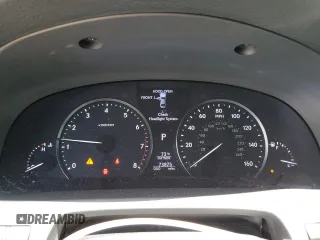 2015 Lexus LS 460 with VIN JTHBL5EF0F5136665, listed as a Copart auction lot 56854765 with 73,875 mi miles and Salvage title. Bid and sale history available at DreamBid. Image 9.