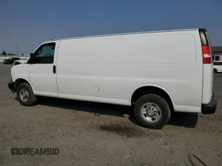2021 Chevrolet Express Cargo with VIN 1GCWGBFP3M1245414, listed as a Copart auction lot 70534034 with 48,690 mi miles and Salvage title. Bid and sale history available at DreamBid. Image 2.
