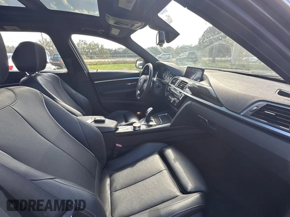 2017 BMW 3 Series 330i xDrive with VIN WBA8K3C38HA022948, listed as a Copart auction lot 80992084 with 34,232 mi miles and Clean Title. Bid and sale history available at carsss.com. Image 5.