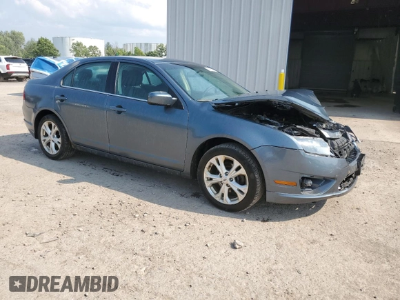 2012 Ford Fusion SE with VIN 3FAHP0HAXCR253493, listed as a Copart auction lot 63565455 with 126,582 mi miles and Salvage title. Bid and sale history available at DreamBid. Image 4.