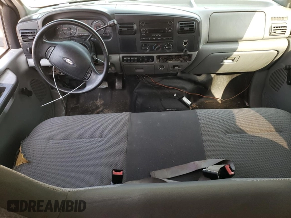 2006 Ford F-350 with VIN 1FTWW30P46EC47122, listed as a Copart auction lot 71742404 with 185,108 mi miles and Salvage title. Bid and sale history available at DreamBid. Image 8.