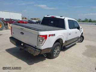 2021 Ford F-150 XL with VIN 1FTFW1E54MKD04591, listed as a IAAI auction lot 38292448 with 77,184 mi miles. Bid and sale history available at carsss.com. Image 4.